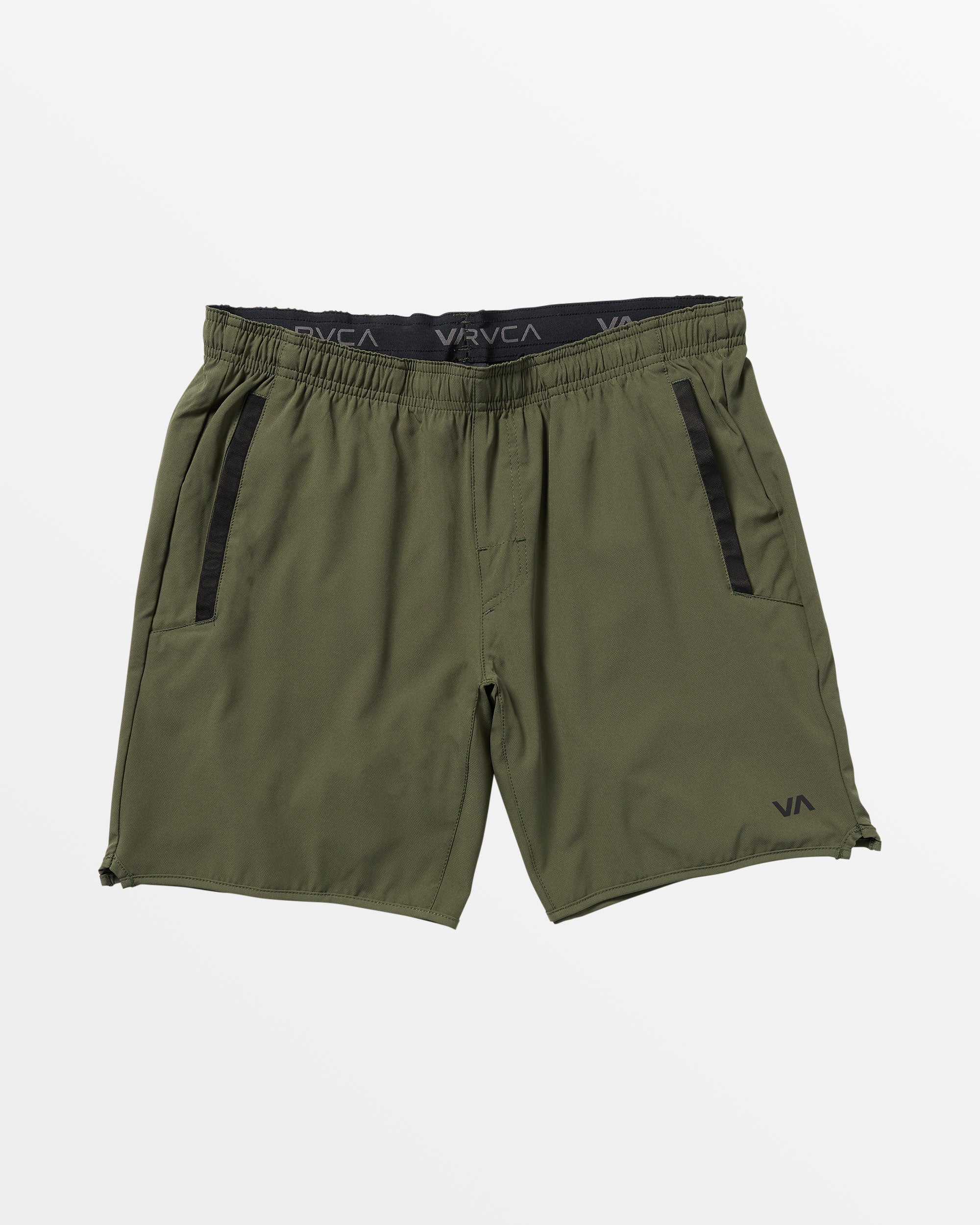 Yogger Stretch 17 Athletic Shorts Olive RVCA