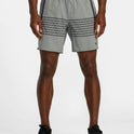 Yogger Stretch 17" Athletic Shorts - Heather Grey Va Band