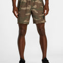 Yogger Stretch 17" Athletic Shorts - Desert Camo