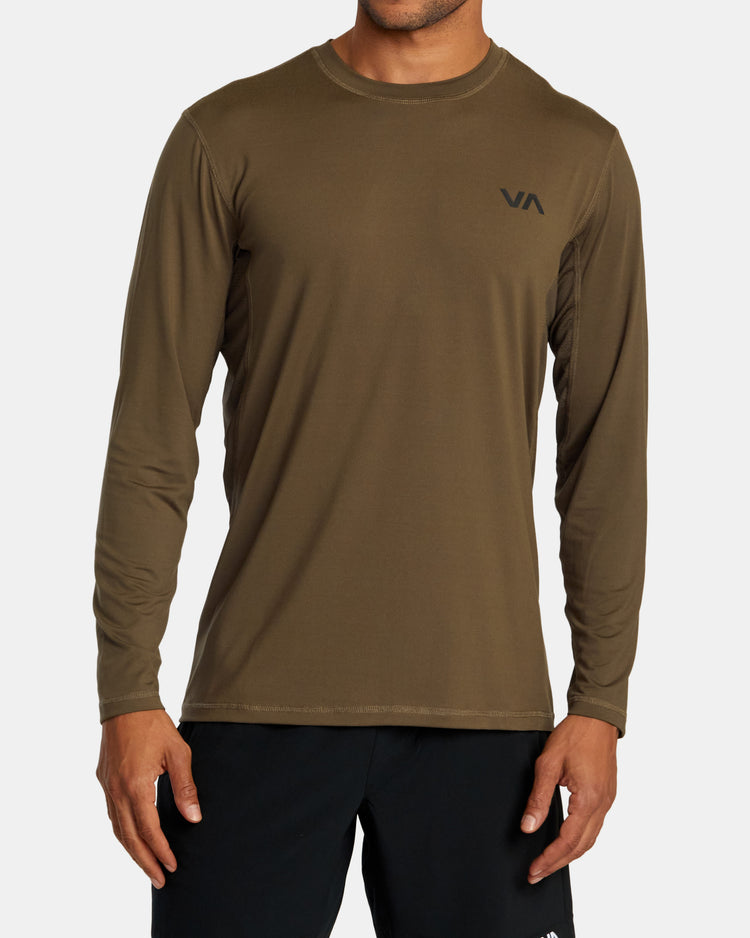 Sport Vent Long Sleeve Tee - Mocha