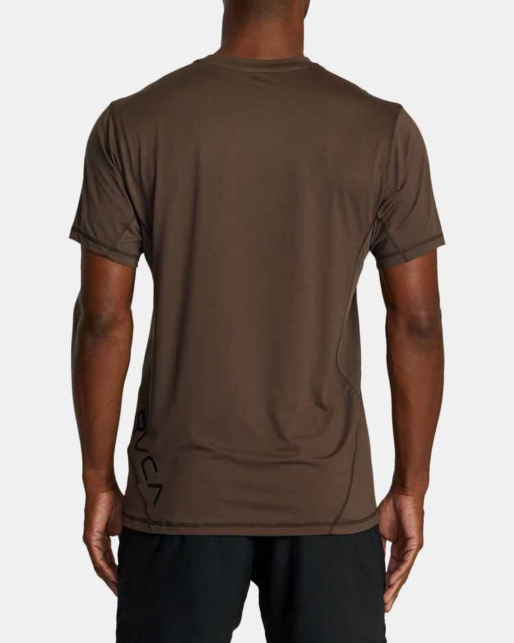 Sport Vent Performance Tee - Chocolate