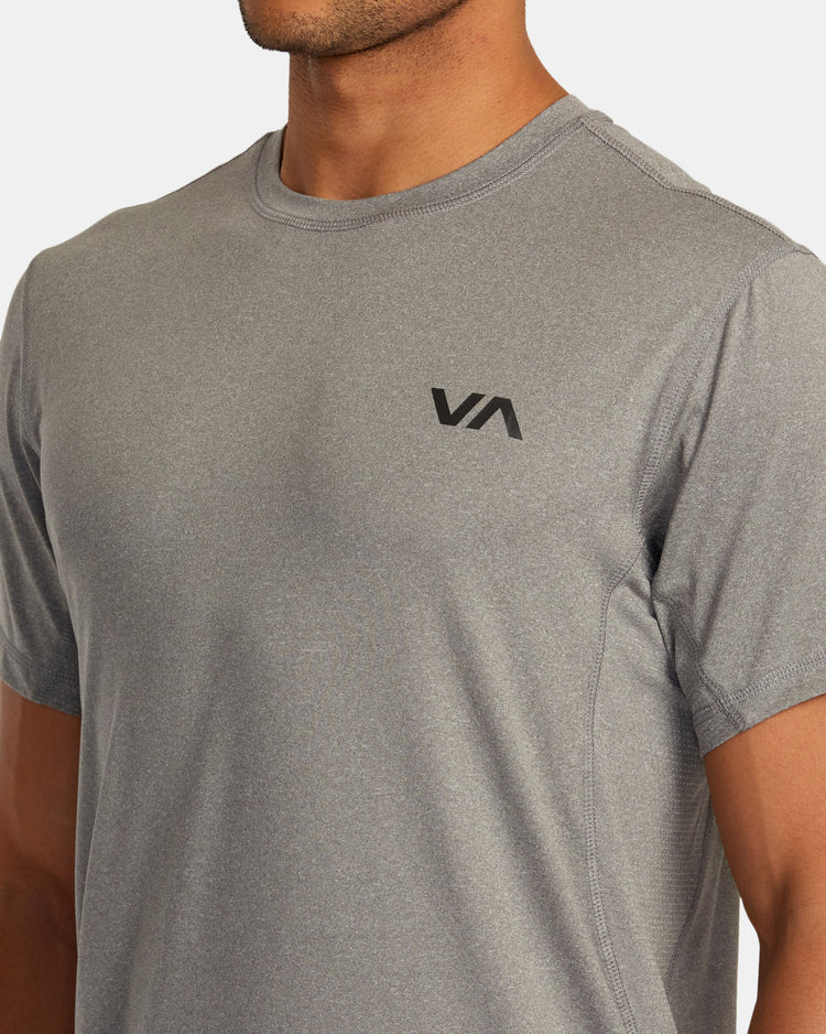 Sport Vent Performance Tee - Heather Grey