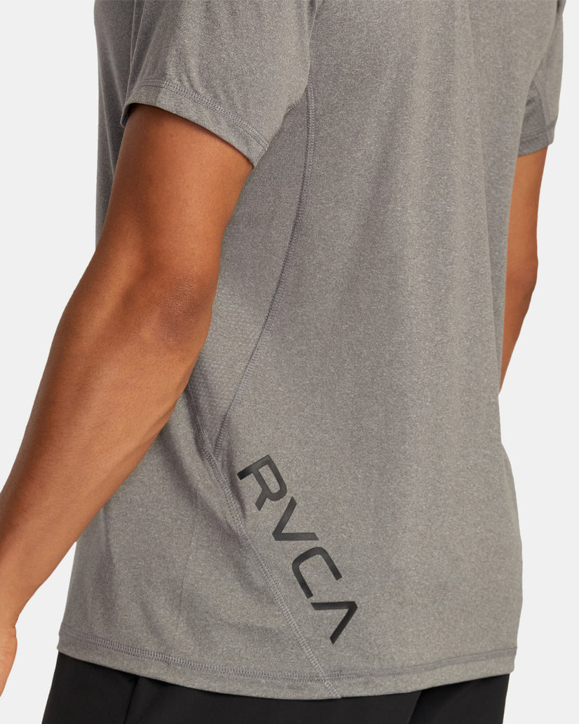 Sport Vent Performance Tee - Heather Grey