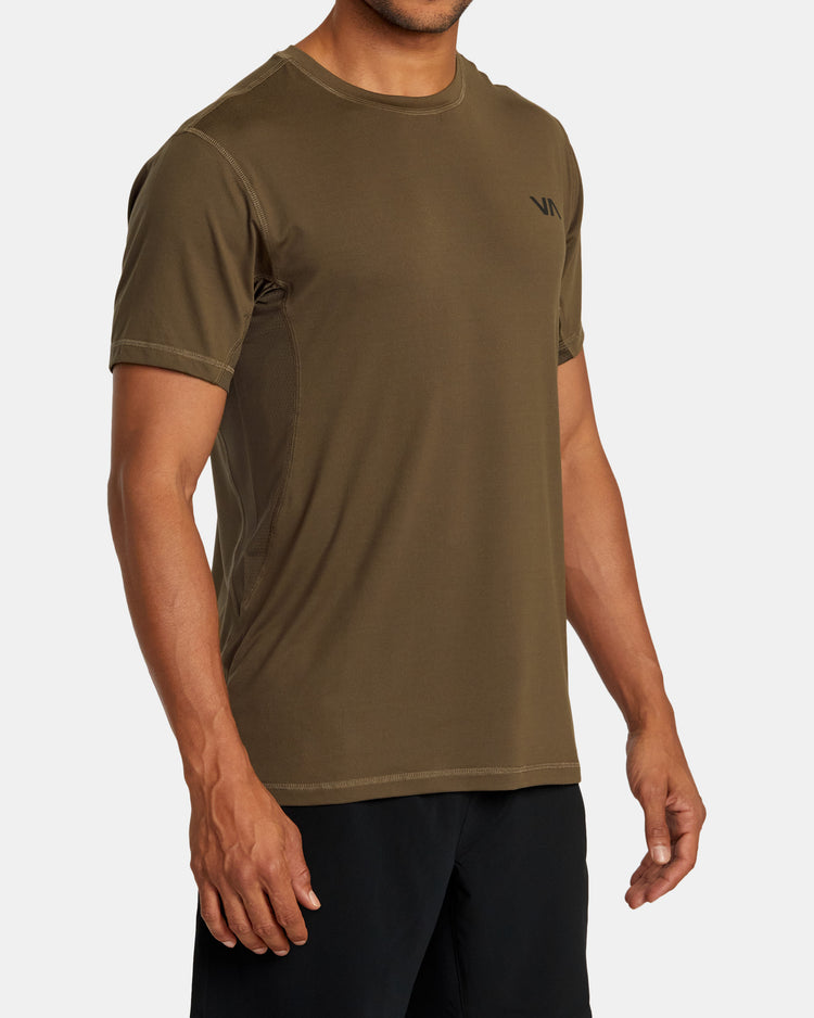 Sport Vent Performance Tee - Mocha