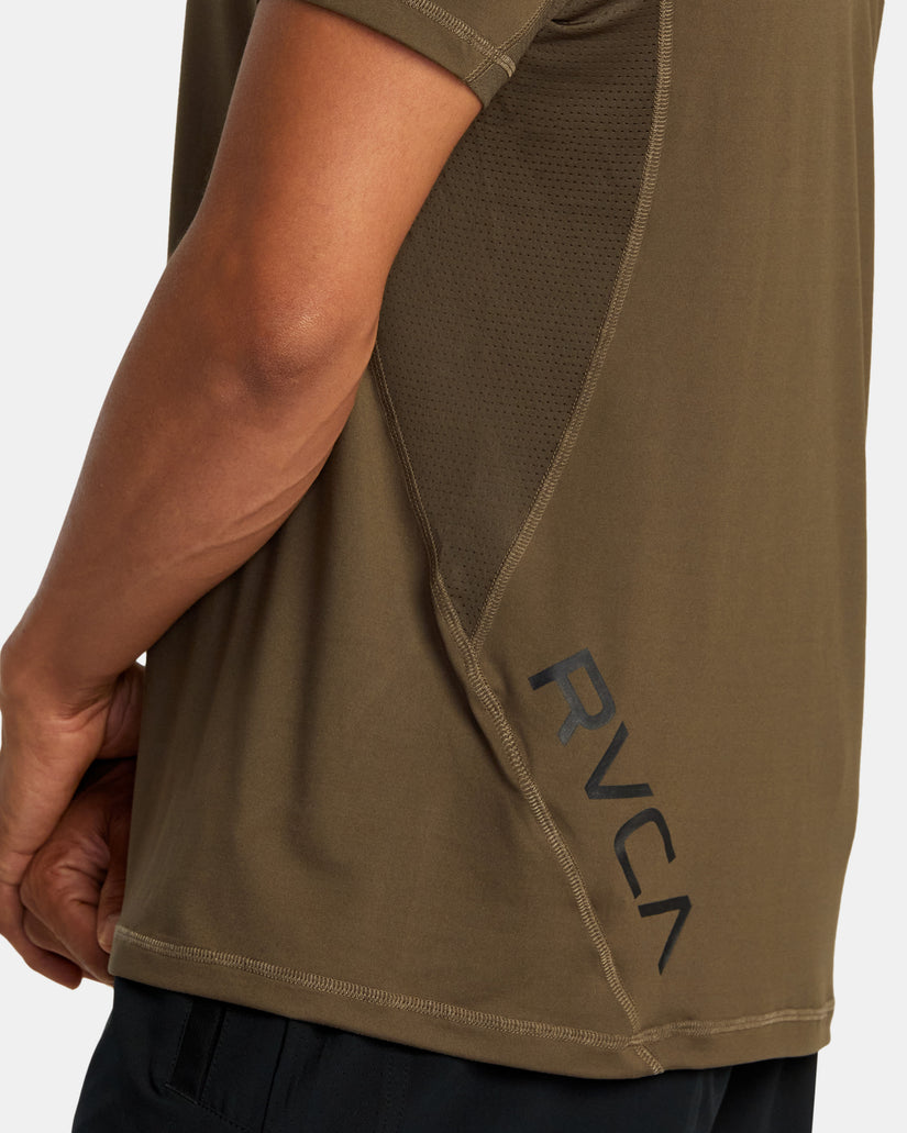 Sport Vent Performance Tee - Mocha