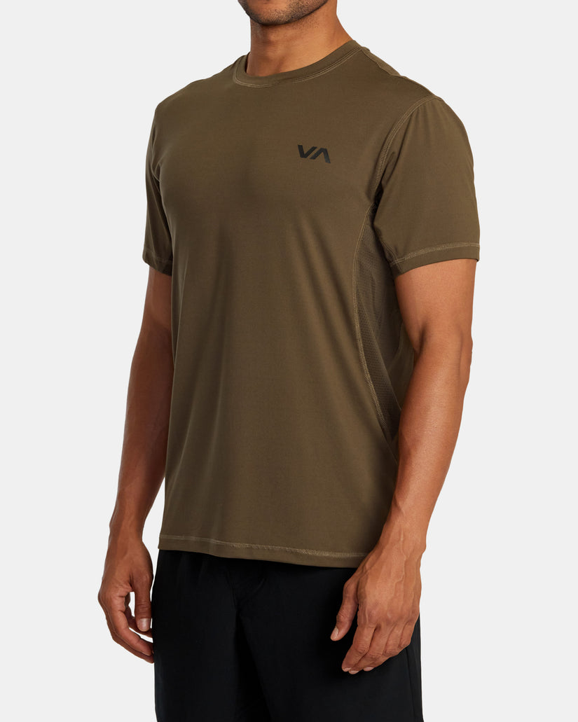 Sport Vent Performance Tee - Mocha | RVCA