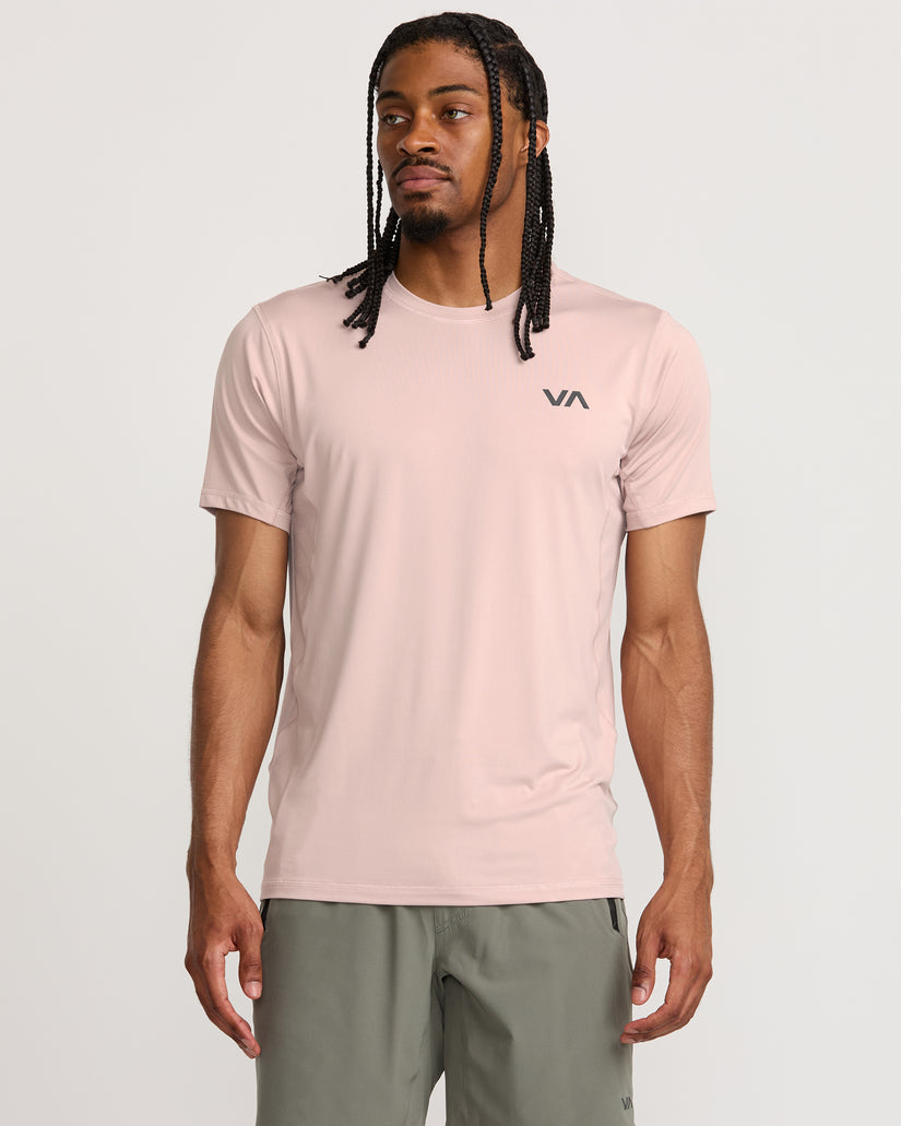 Sport Vent Performance Tee - Pale Mauve