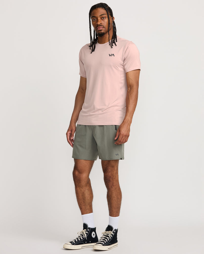 Sport Vent Performance Tee - Pale Mauve