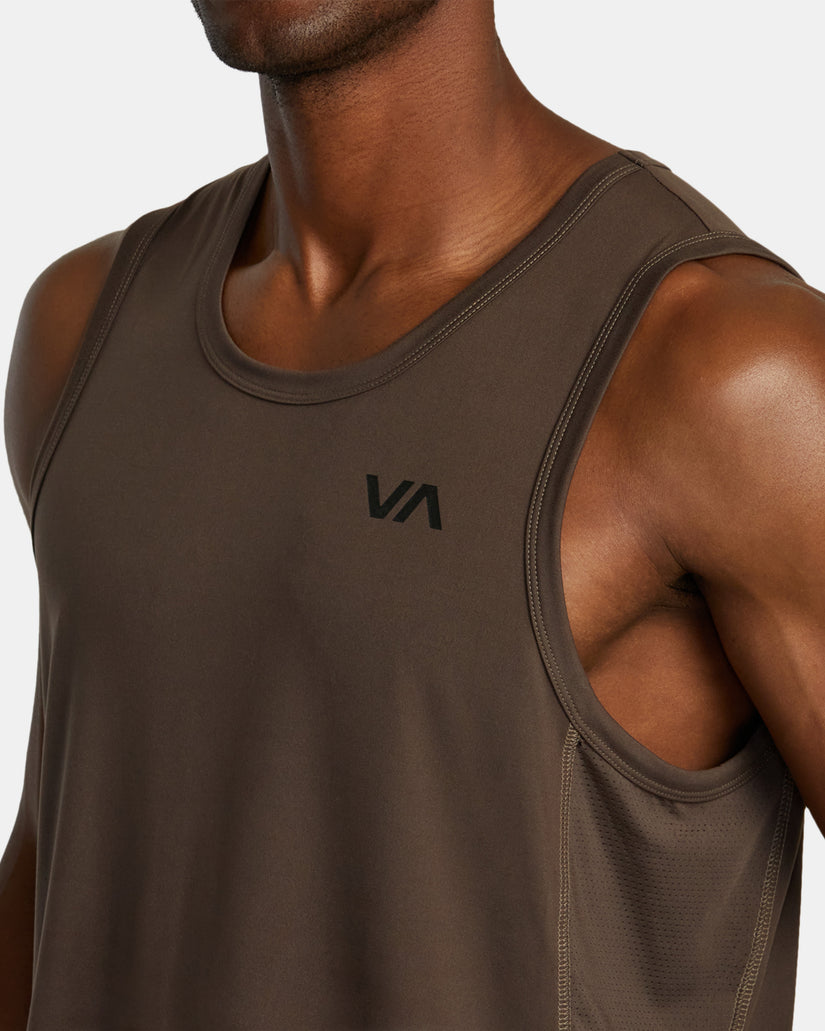 Sport Vent Tank Top - Chocolate