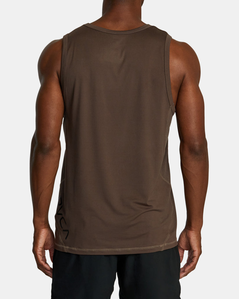 Sport Vent Tank Top - Chocolate