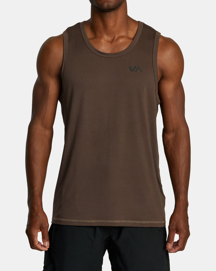 Sport Vent Tank Top - Chocolate