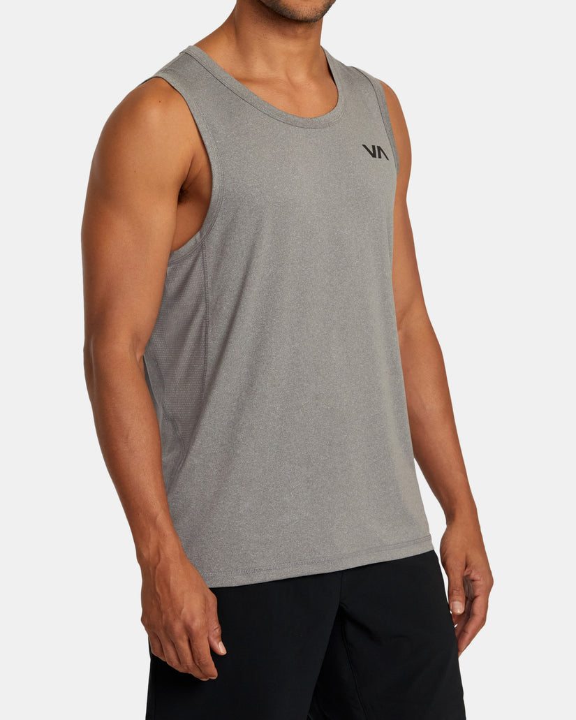 Sport Vent Tank Top - Heather Grey