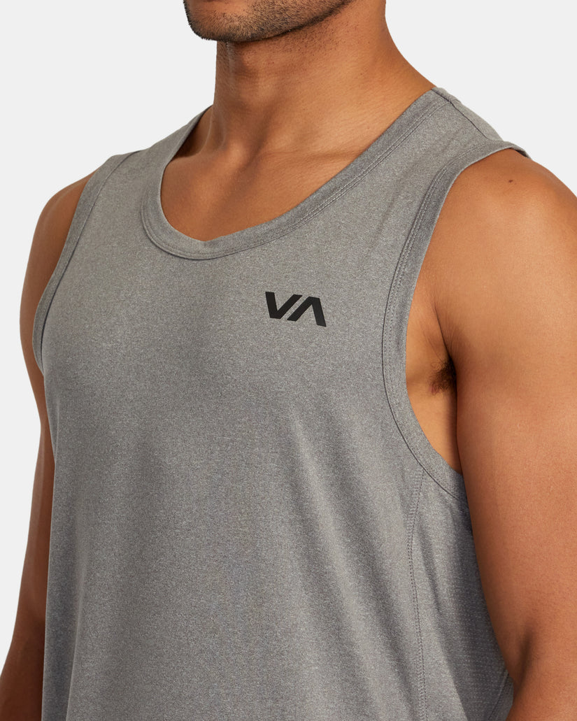 Sport Vent Tank Top - Heather Grey