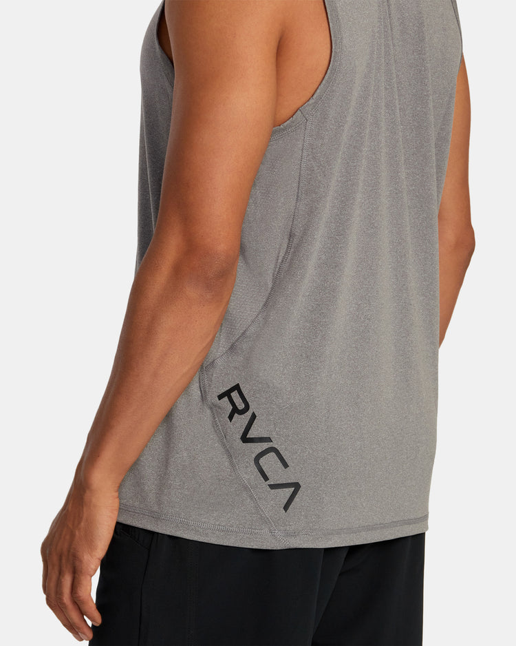 Sport Vent Tank Top - Heather Grey