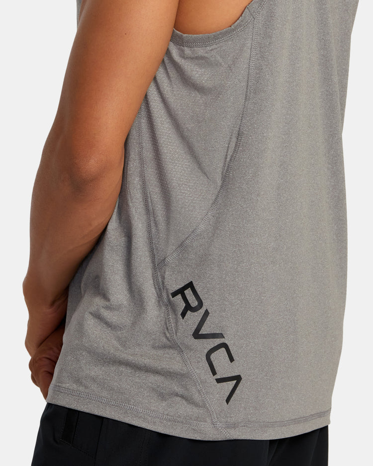 Sport Vent Tank Top - Heather Grey