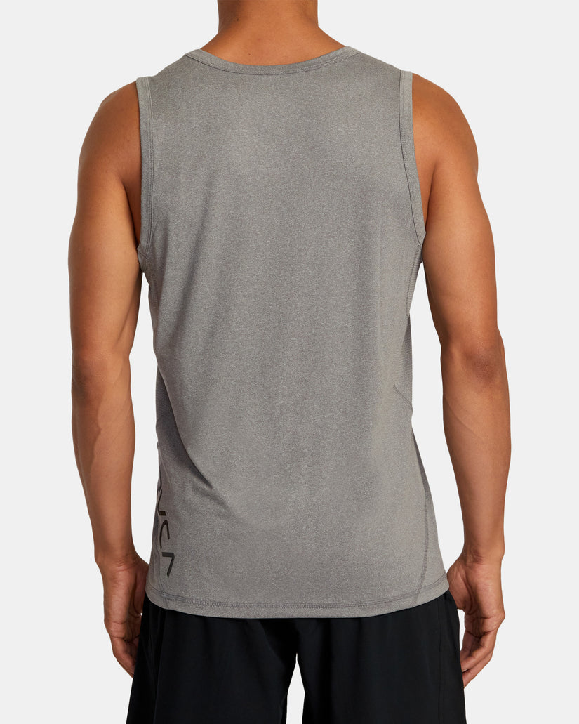 Sport Vent Tank Top - Heather Grey