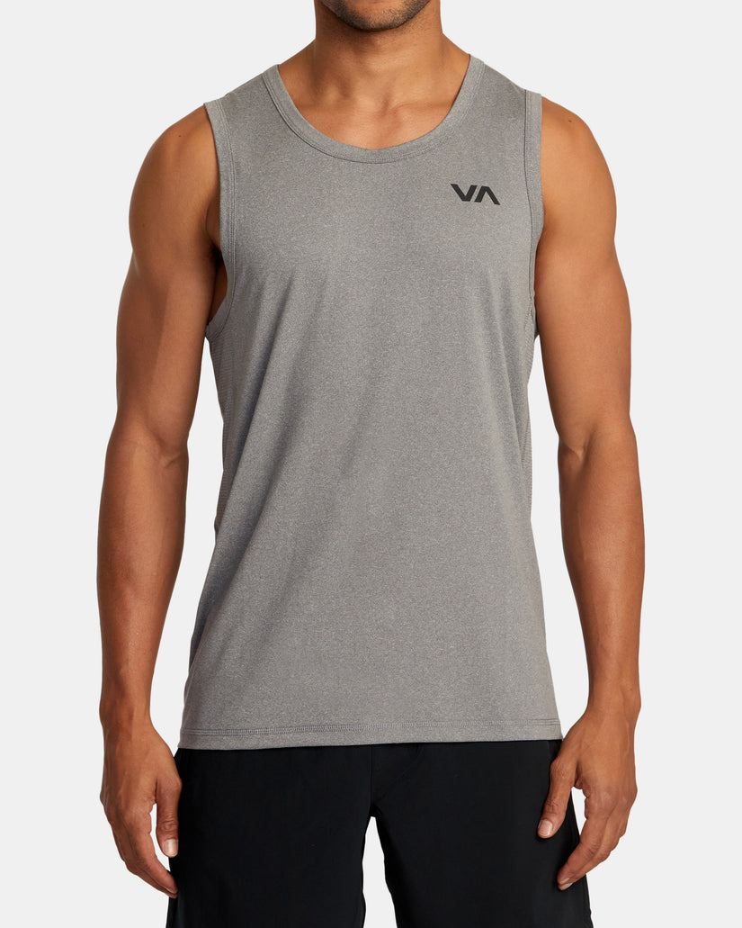 Sport Vent Tank Top - Heather Grey