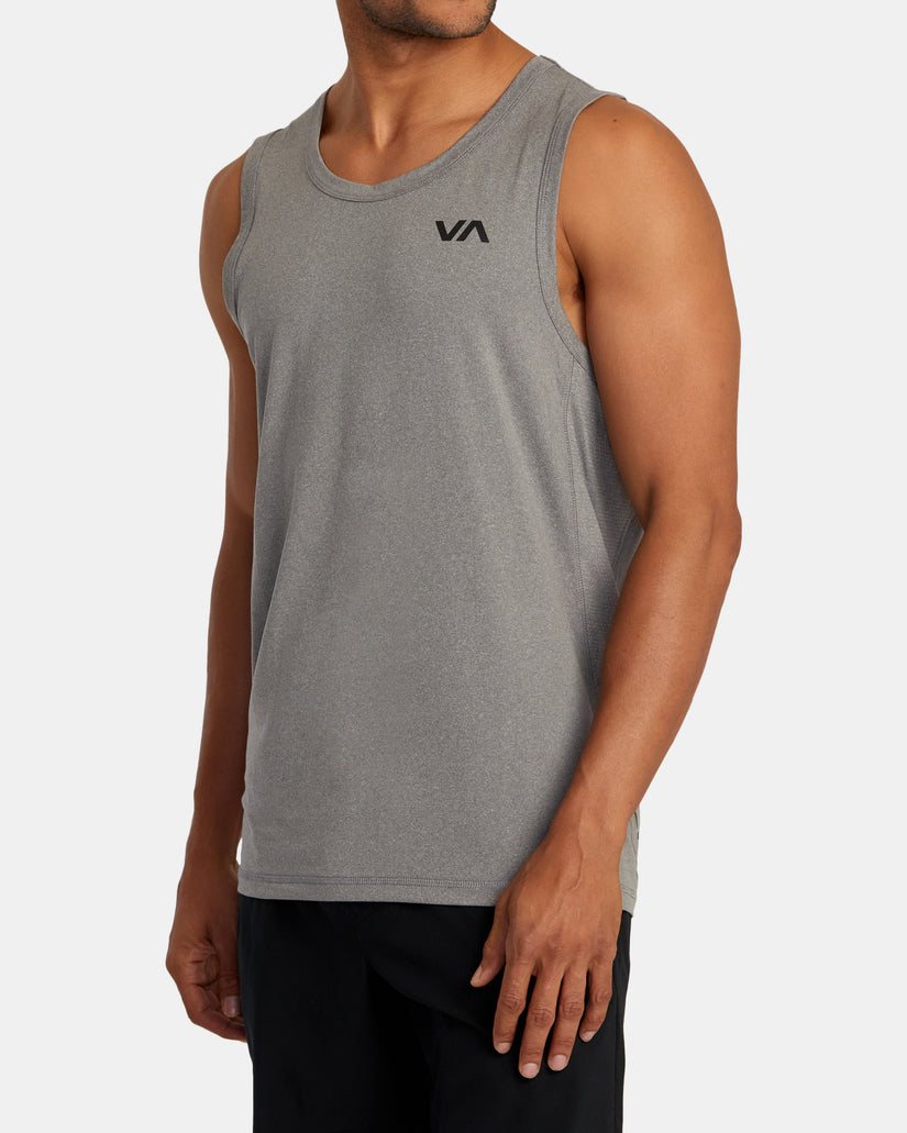 Sport Vent Tank Top - Heather Grey