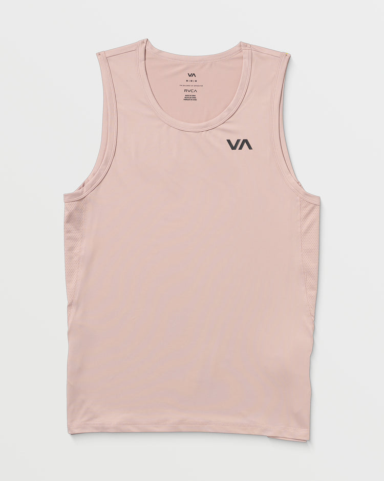 Sport Vent Tank Top - Pale Mauve