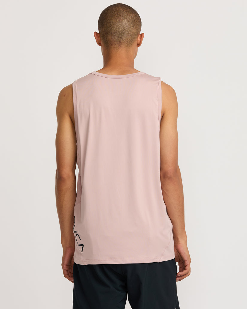 Sport Vent Tank Top - Pale Mauve