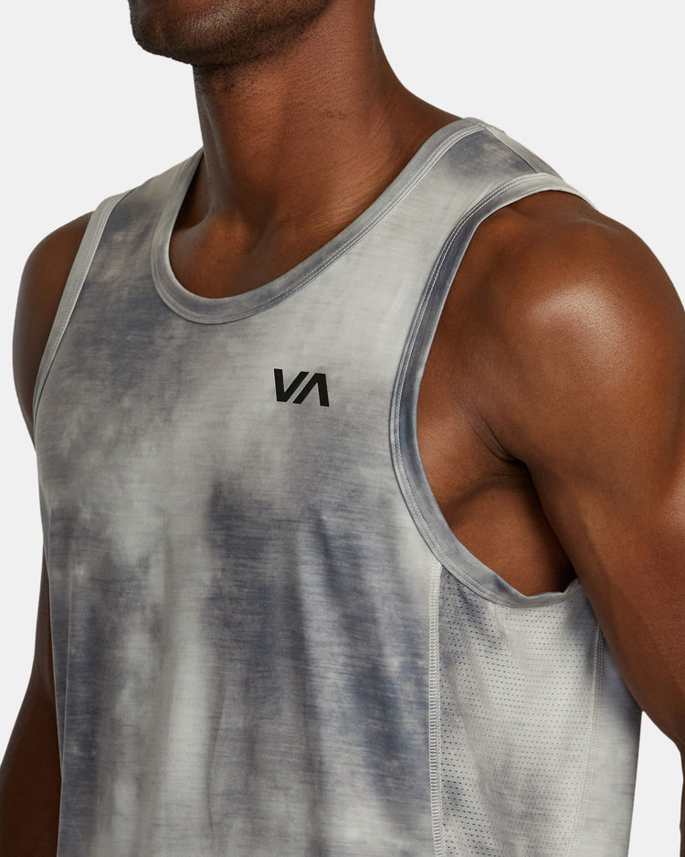 Sport Vent Tank Top - Chalk Wash