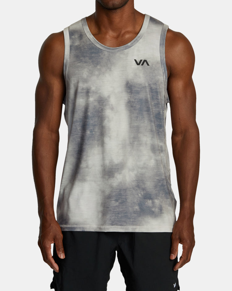 Sport Vent Tank Top - Chalk Wash