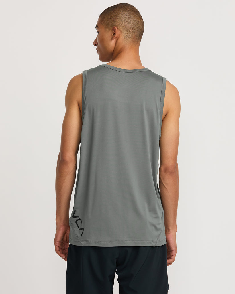 Sport Vent Tank Top - Sage Leaf