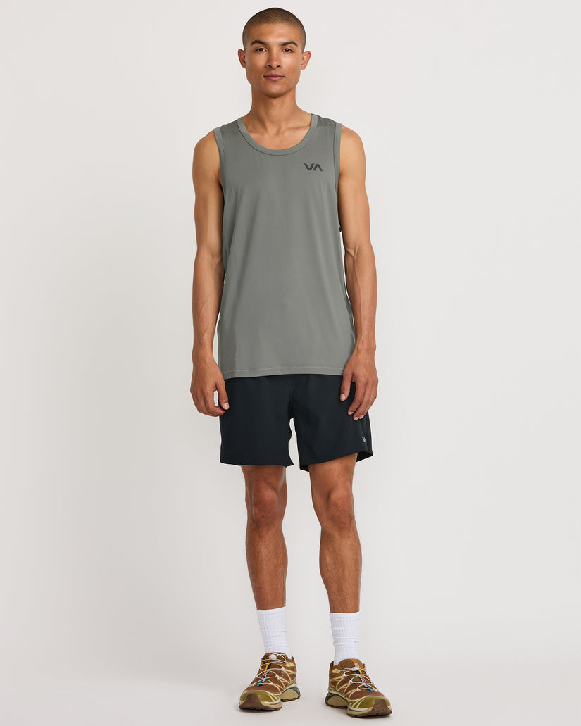 Sport Vent Tank Top - Sage Leaf