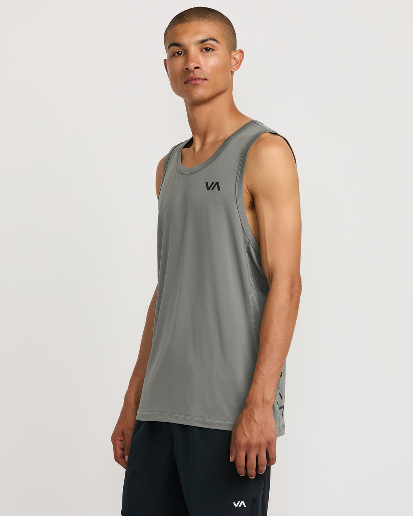 Sport Vent Tank Top - Sage Leaf