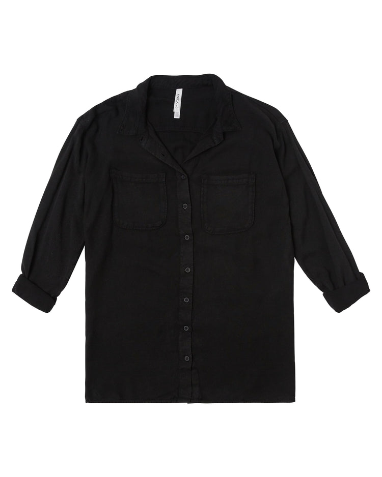 Solstice Beach Cover-Up - RVCA Black