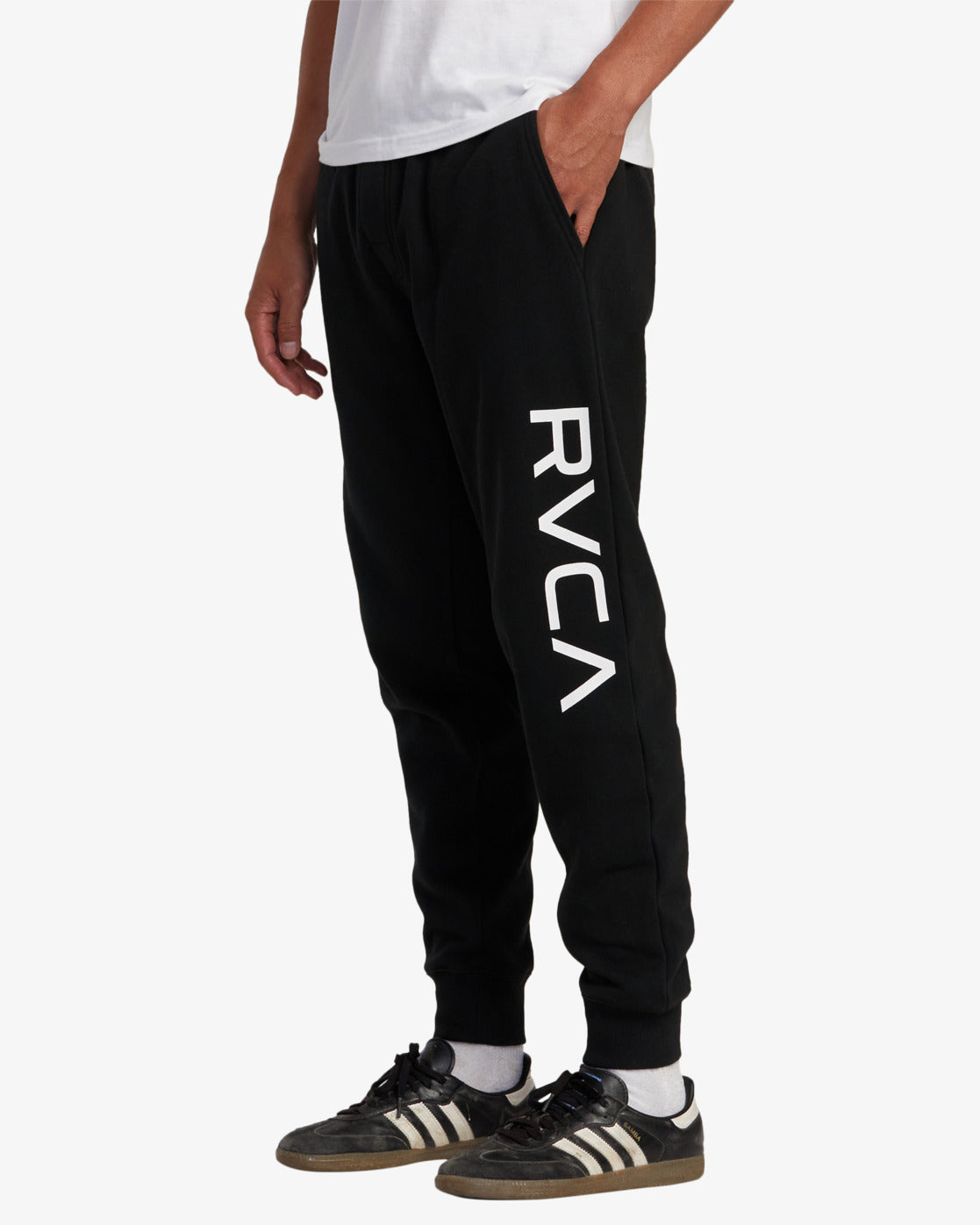 Big RVCA Sweatpants Black RVCA