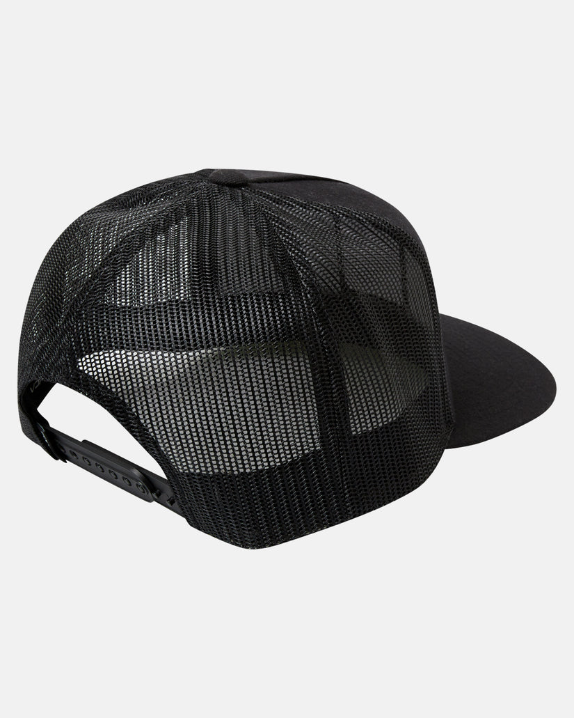 RVCA Trucker Hat - Black/White