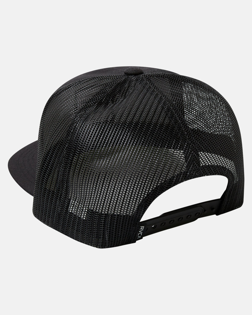 RVCA Trucker Hat - Black/White