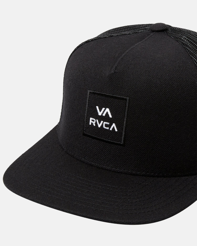 RVCA Trucker Hat - Black/White