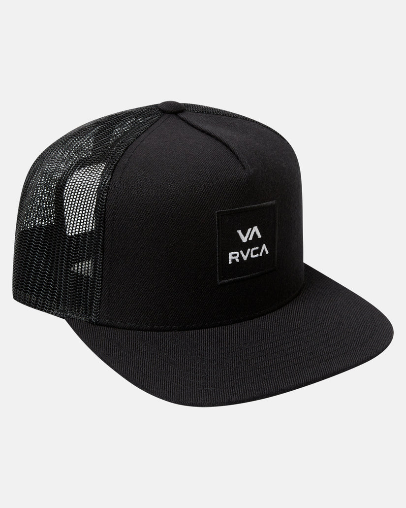 RVCA Trucker Hat - Black/White