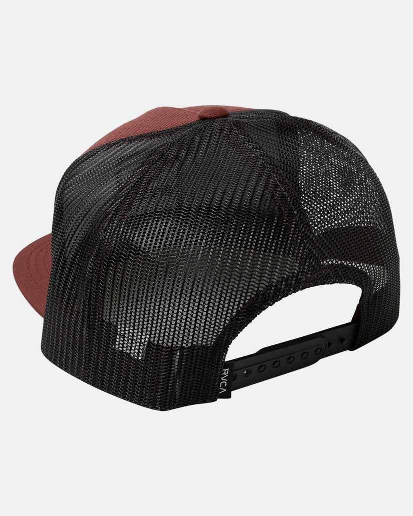 RVCA Trucker Hat - Wine