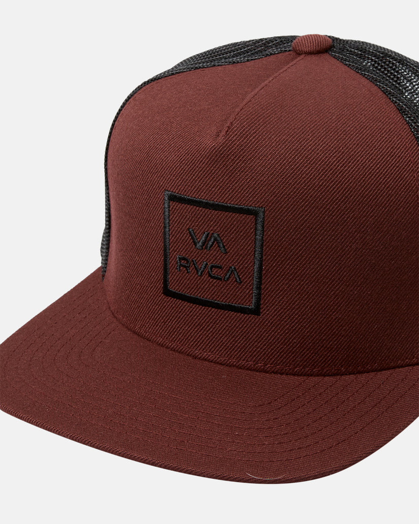 RVCA Trucker Hat - Wine