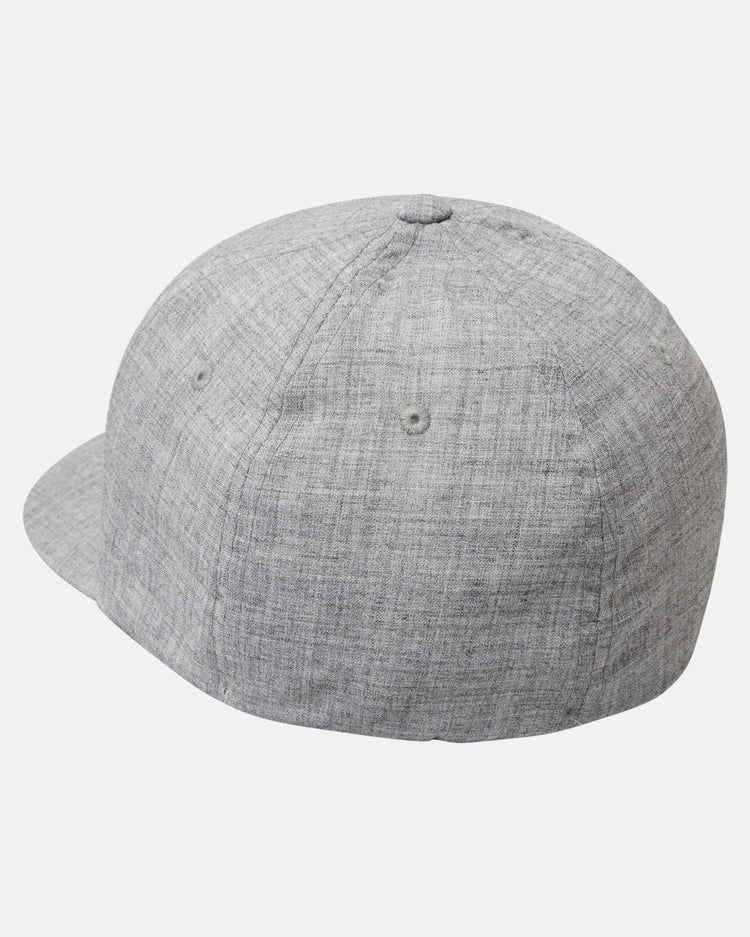 RVCA Flexfit Hat - Heather Grey