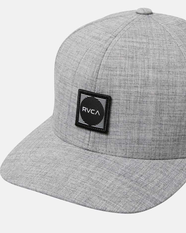 RVCA Flexfit Hat - Heather Grey