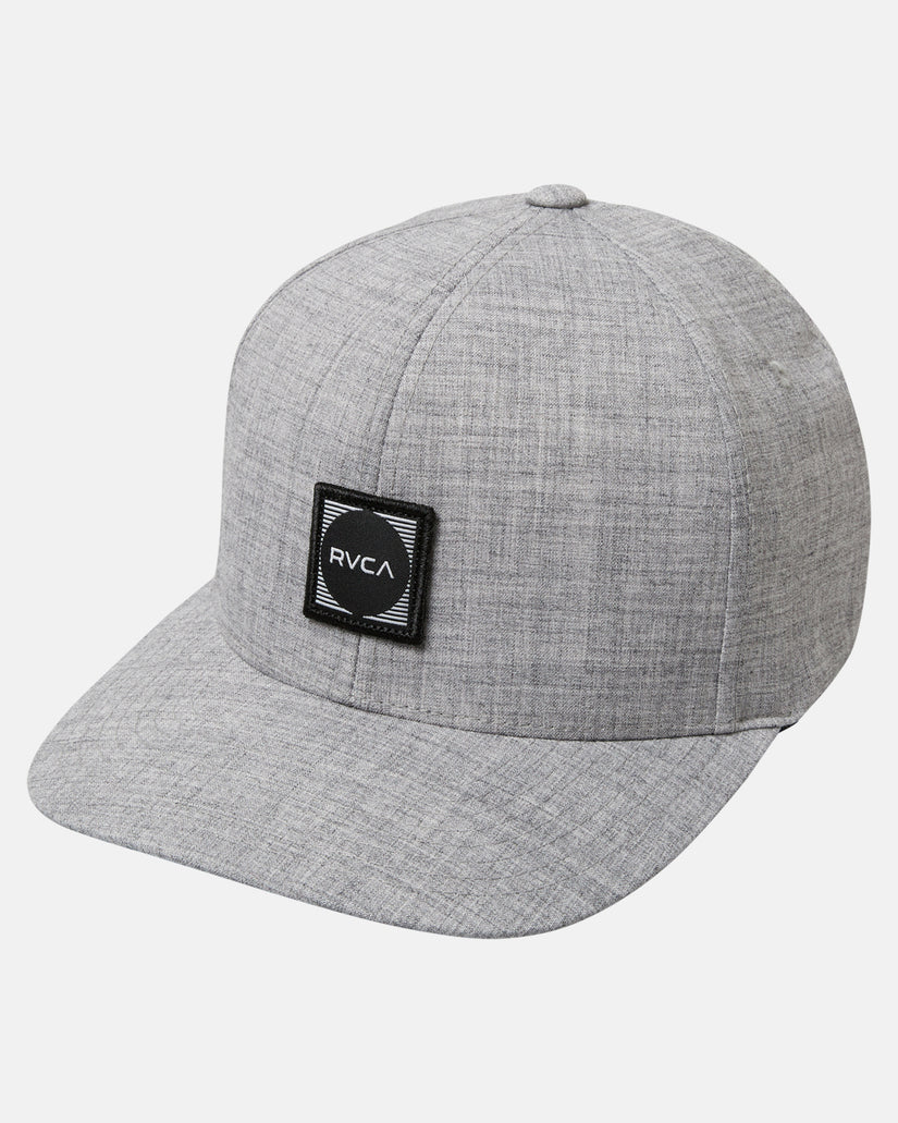 RVCA Flexfit Hat - Heather Grey