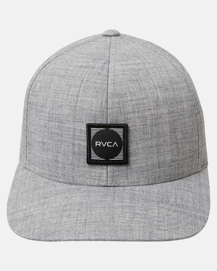 RVCA Flexfit Hat - Heather Grey