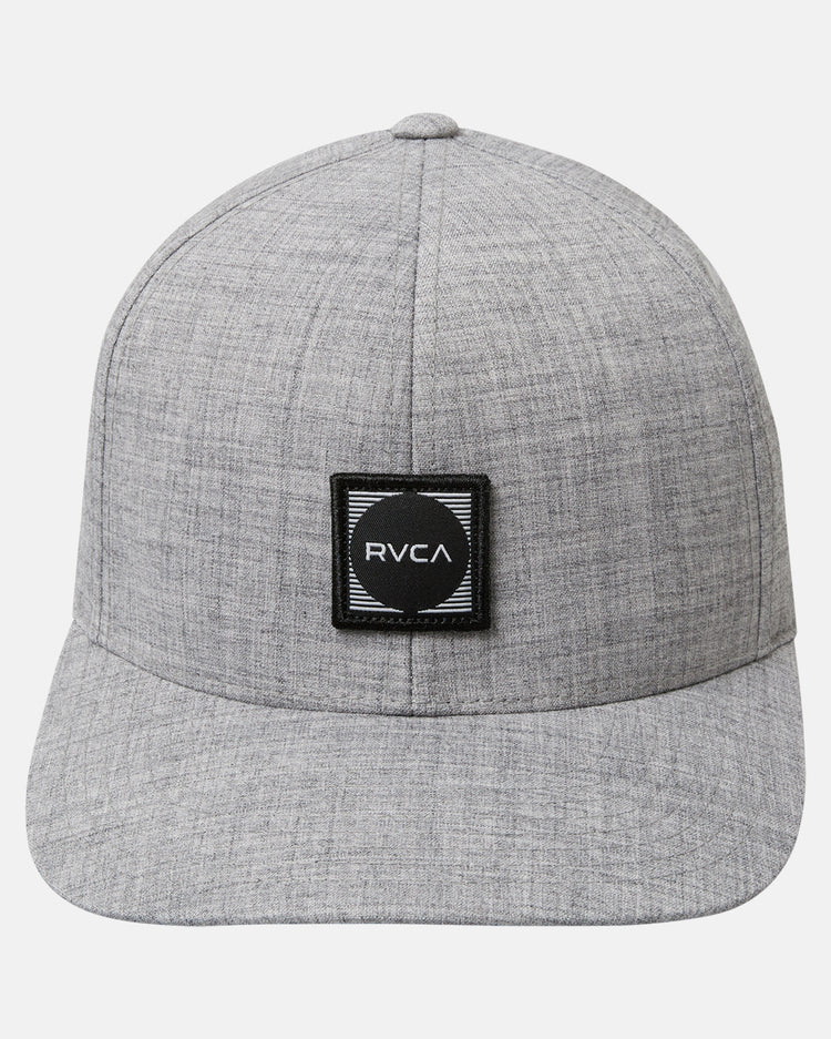 RVCA Flexfit Hat - Heather Grey