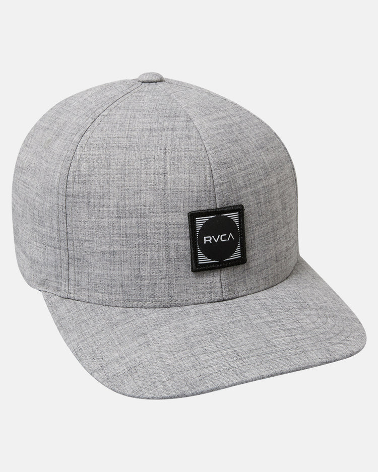 RVCA Flexfit Hat - Heather Grey