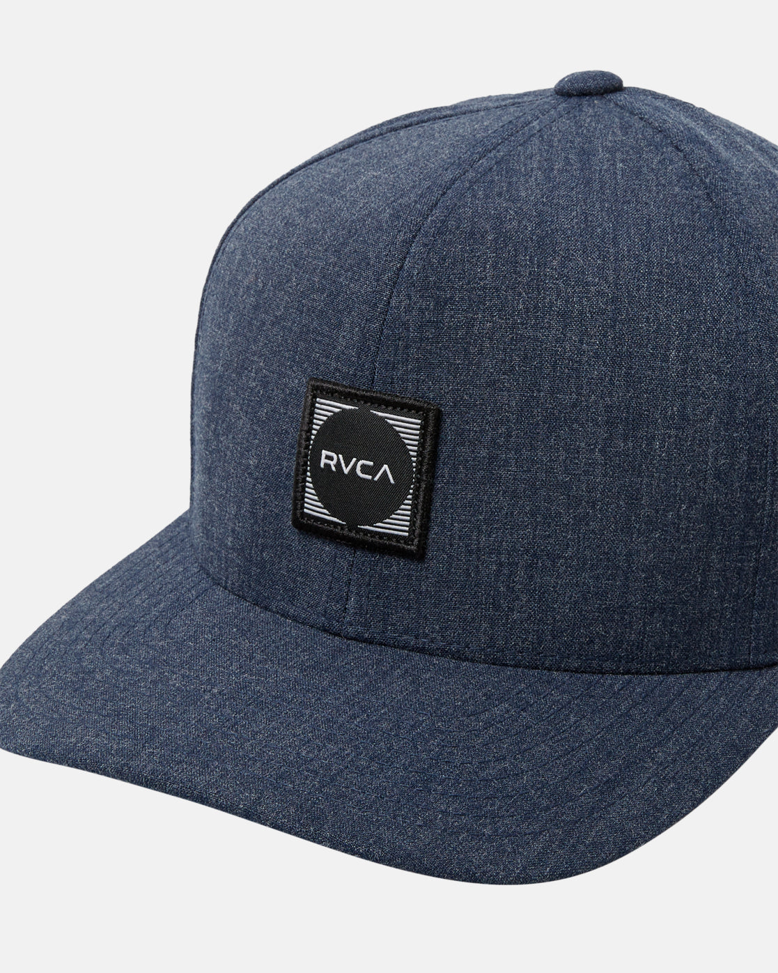 RVCA Flexfit Hat Navy Heather RVCA