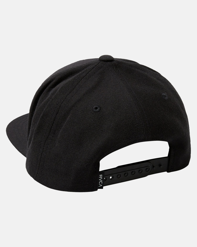RVCA Snapback Hat - Black – RVCA.com