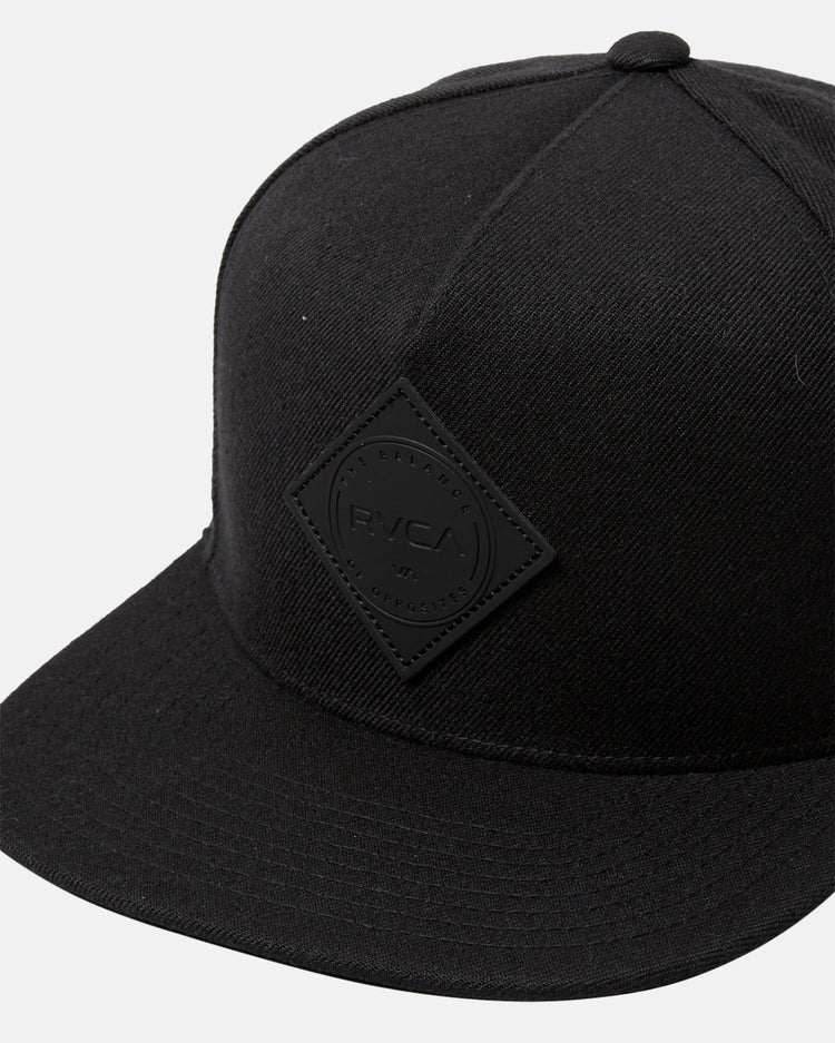 RVCA Snapback Hat - Black