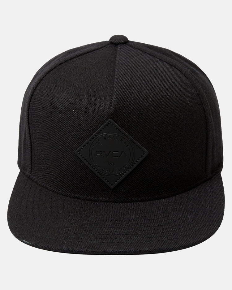 RVCA Snapback Hat - Black