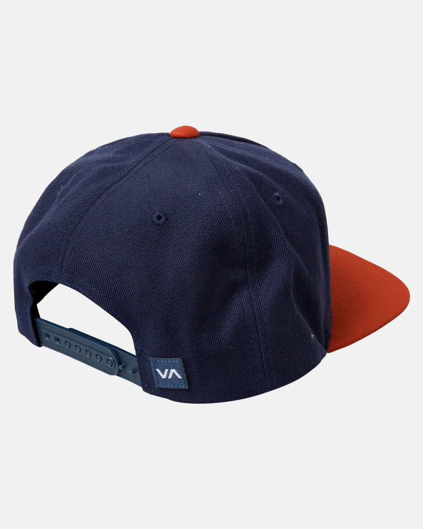 RVCA Snapback Hat - New Navy