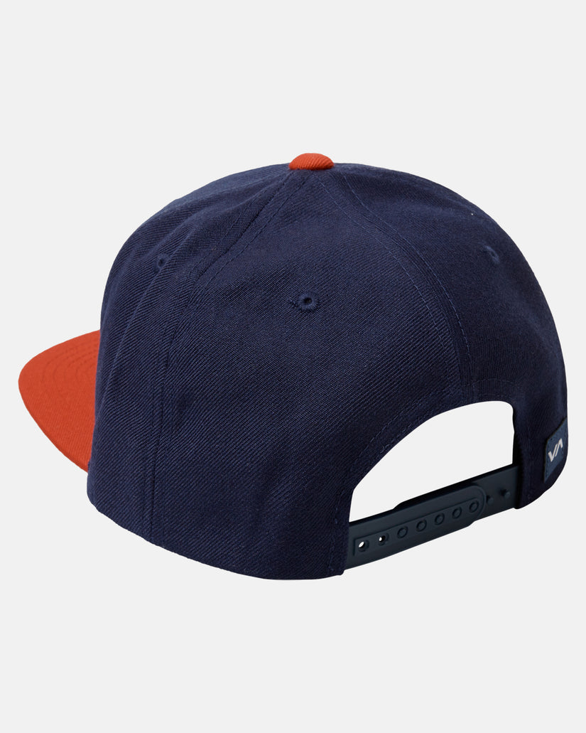 RVCA Snapback Hat - New Navy