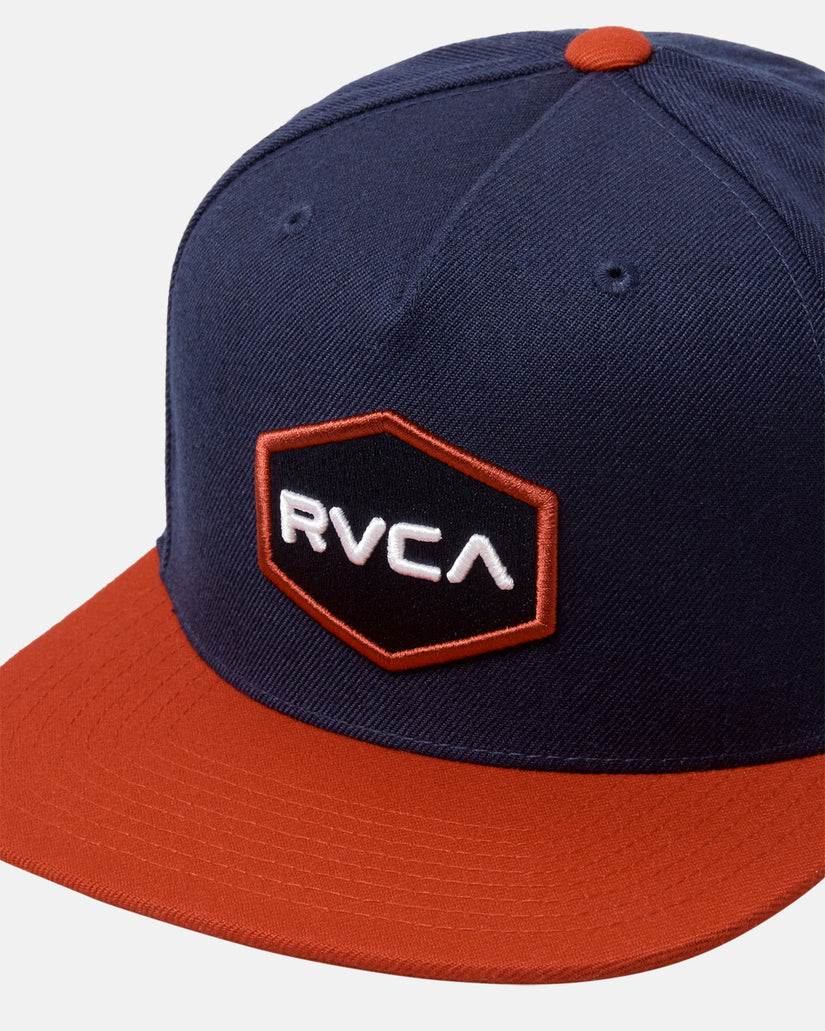 RVCA Snapback Hat - New Navy